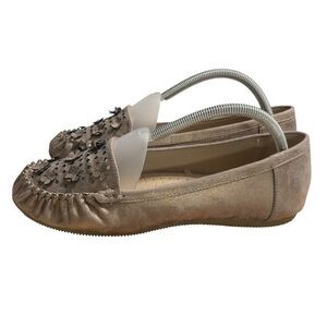 Nichole Metallic Loafers size 10W
